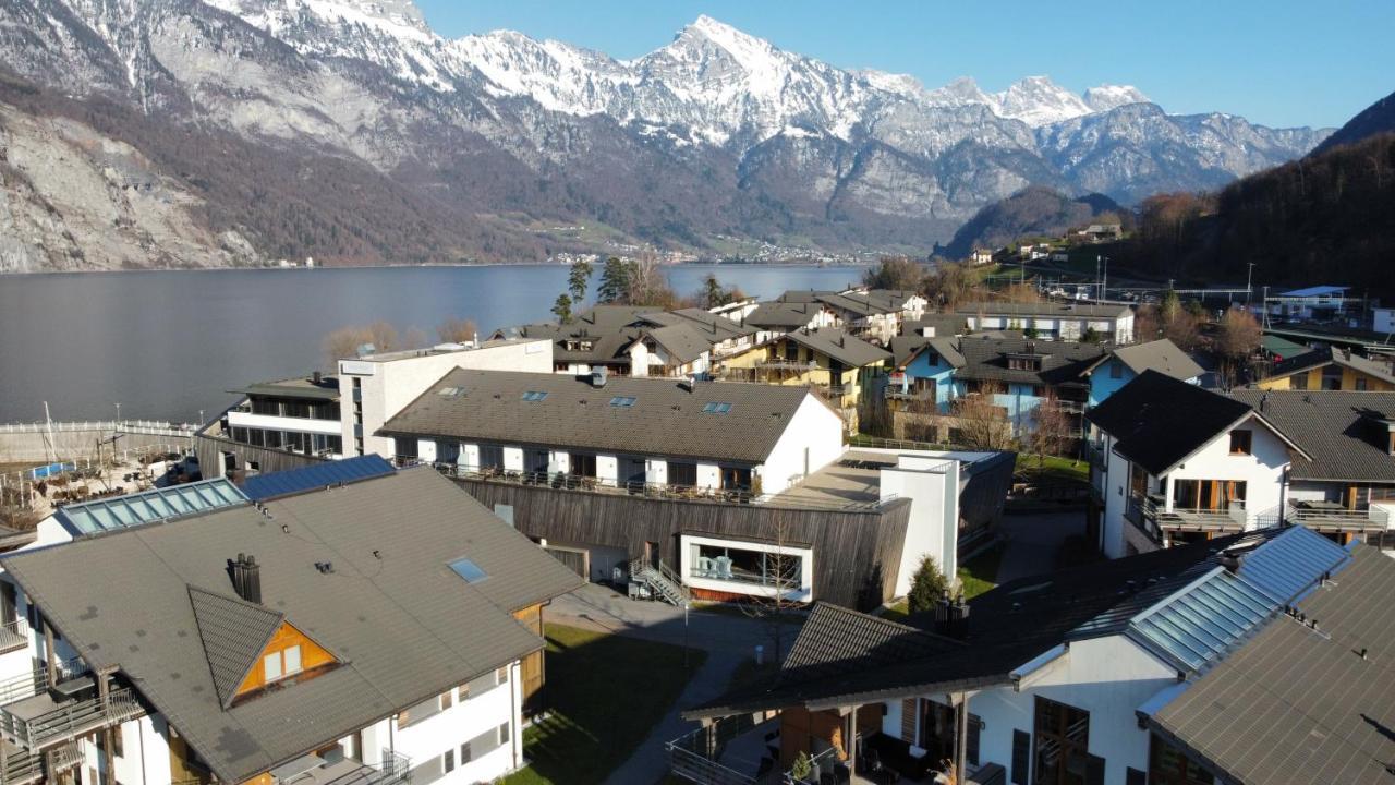 Walensee Apartment, Lakeside Dream Unterterzen Esterno foto