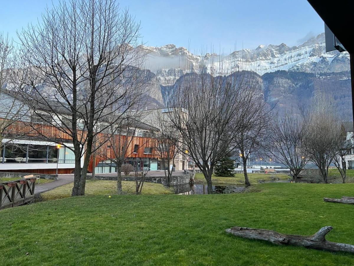 Walensee Apartment, Lakeside Dream Unterterzen Esterno foto